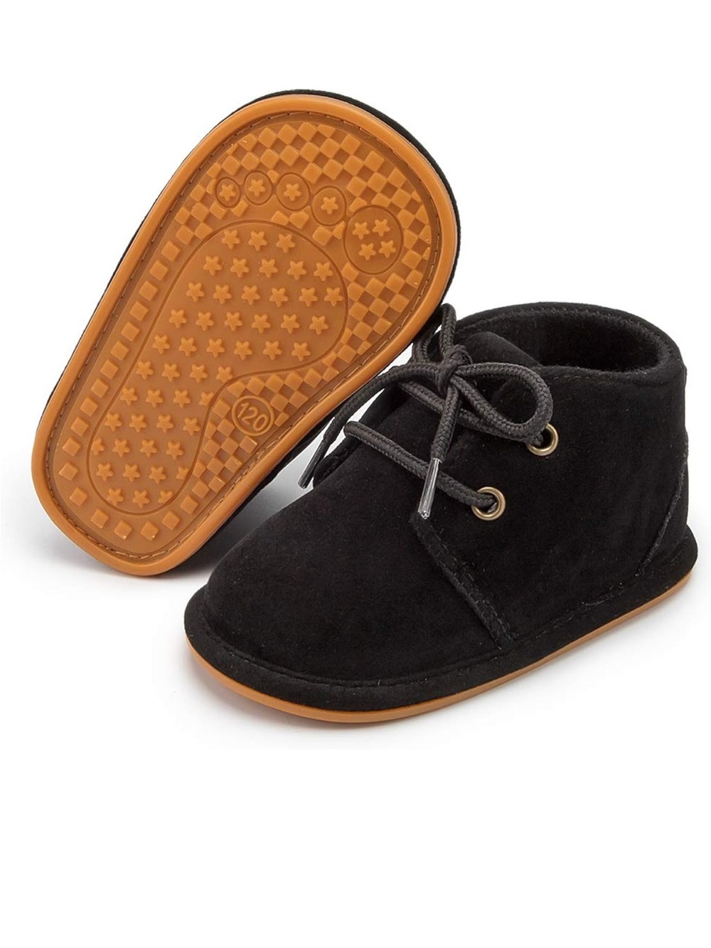Classic Black Lace-Up Dress Shoes Toddler 12-18 Months